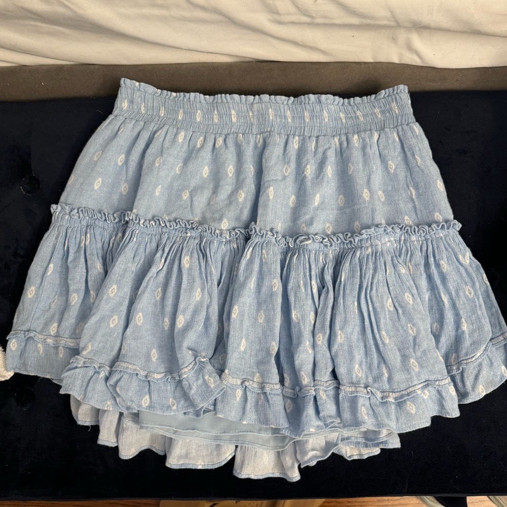 MISA Skirt | Blue | Patterned | Small